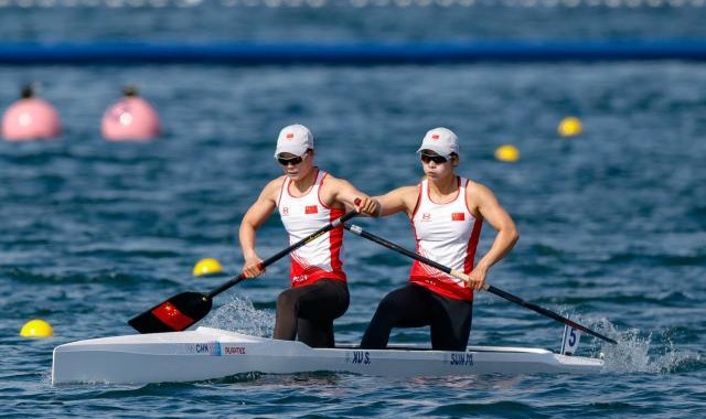 女子双人划艇“大魔王”徐诗晓/孙梦雅奥运卫冕
